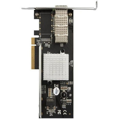 StarTech.com Carte réseau 1 port 40G QSFP+ - Adaptateur convergé Intel XL710 Open QSFP+ PCIe 40 Gigabit Fibre Ethernet Serveur 40GbE NIC PEX40GQSFPI