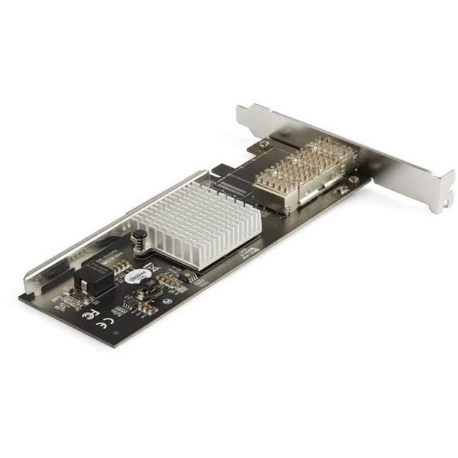 StarTech.com Carte réseau 1 port 40G QSFP+ - Adaptateur convergé Intel XL710 Open QSFP+ PCIe 40 Gigabit Fibre Ethernet Serveur 40GbE NIC PEX40GQSFPI