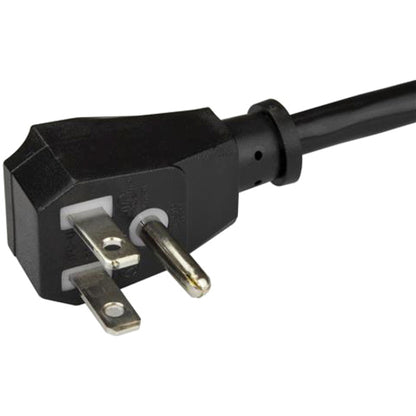 StarTech.com Cordon d'alimentation pour ordinateur de 4,5 m (15 pi), plat 5-15P vers C13, 10 A 125 V 18 AWG, noir Cordon d'alimentation de rechange pour PC, câble d'alimentation pour téléviseur/moniteur PXTF10115