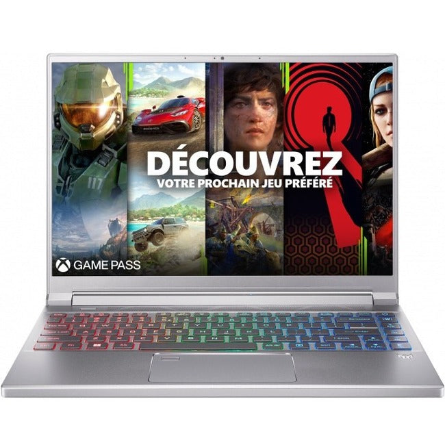 Ordinateur portable de jeu Acer PT314-52s PT314-52s-72B4 14" - WQXGA+ - Intel Core i7 12e génération i7-12700H - 16 Go - SSD 1 To - Clavier anglais - Argent brillant NH.QHJAA.001