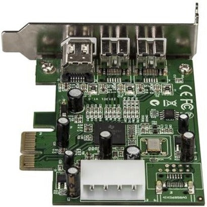 Adaptateur de carte PCI Express FireWire 1394 à profil bas StarTech.com à 3 ports 2b 1a PEX1394B3LP