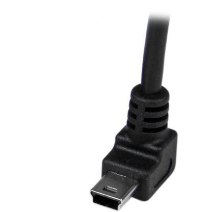Câble mini USB StarTech.com de 1 m - A vers Mini B coudé vers le haut USBAMB1MU