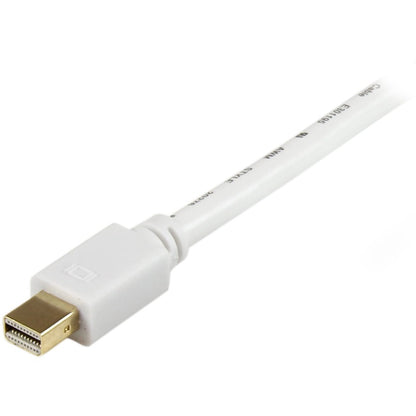 StarTech.com Câble adaptateur convertisseur Mini DisplayPort vers VGA de 0,9 m - mDP vers VGA 1920 x 1200 - Blanc MDP2VGAMM3W