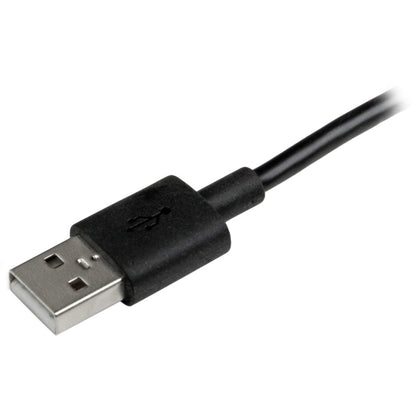 StarTech.com Câble combiné Apple Lightning 8 broches ou Micro USB vers USB de 1 m (3 pi) noir pour iPhone/iPod/iPad LTUB1MBK