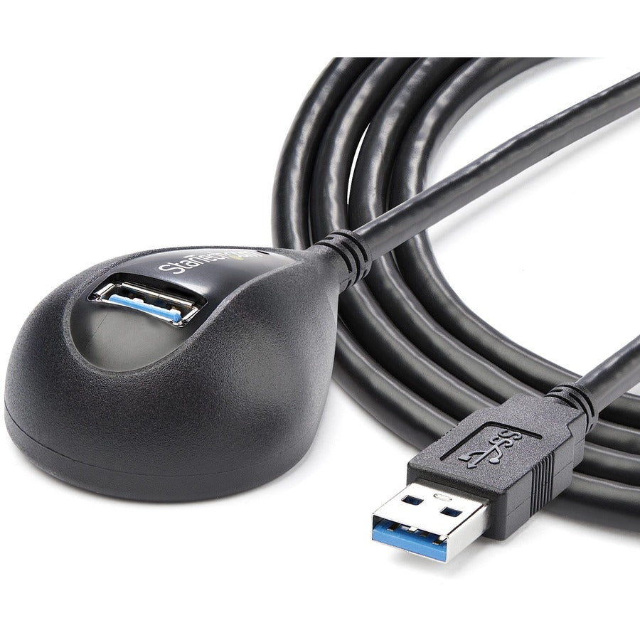 Câble d'extension USB 3.0 SuperSpeed ​​de bureau (5 Gbit/s) de 1,5 m de StarTech.com - A vers AM/F USB3SEXT5DKB