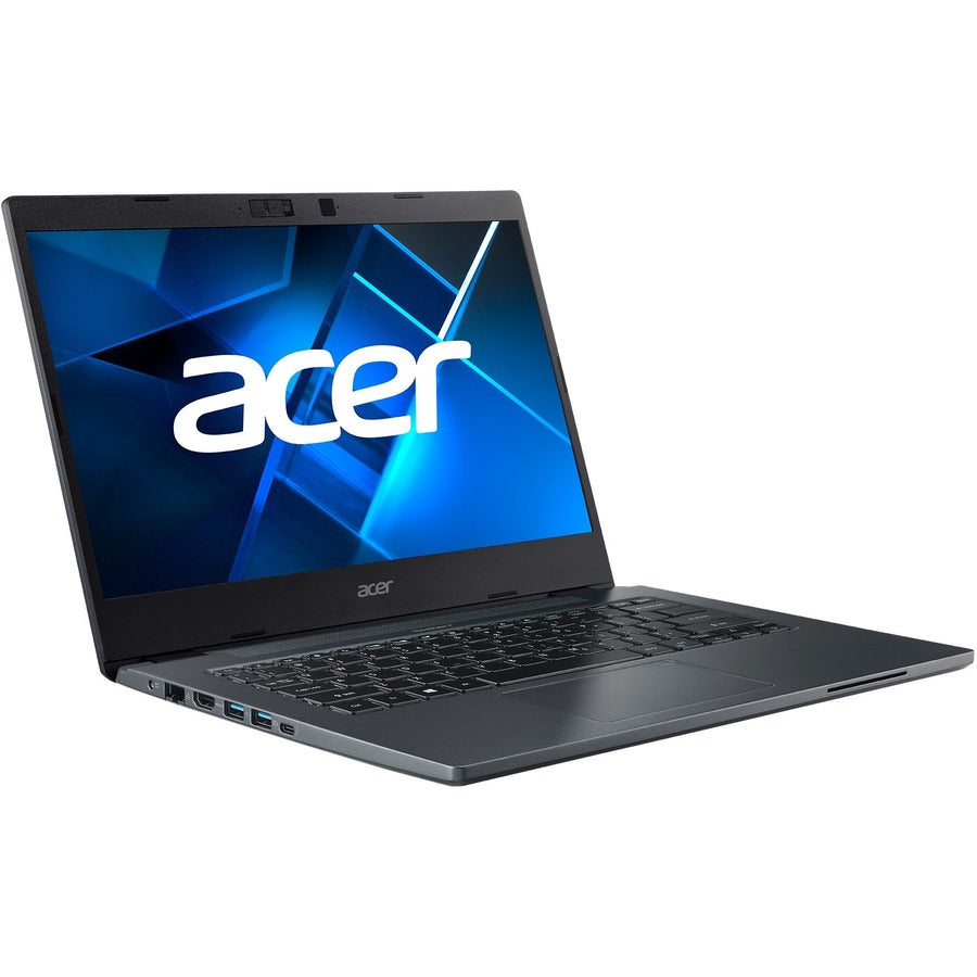 Ordinateur portable Acer TravelMate P4 P414-51 TMP414-51-781T 14" - Full HD - Intel Core i7 11e génération i7-1165G7 - 16 Go - SSD 512 Go - Clavier anglais - Bleu ardoise NX.VP2AA.008