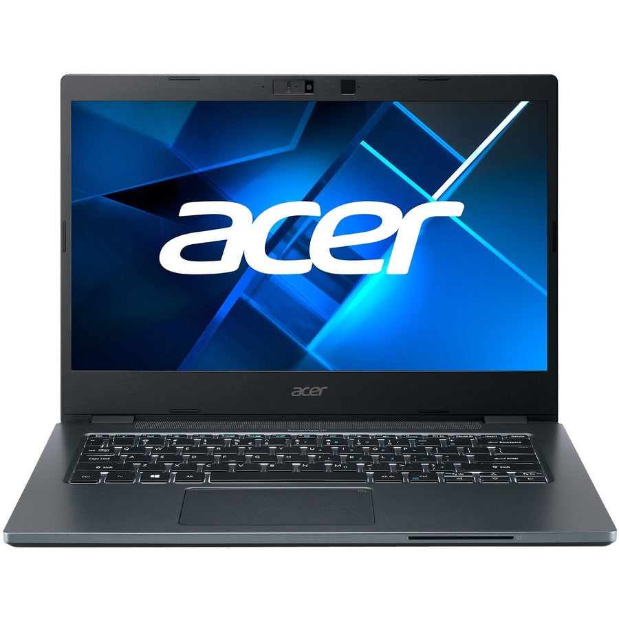 Ordinateur portable Acer TravelMate P4 P414-51 TMP414-51-781T 14" - Full HD - Intel Core i7 11e génération i7-1165G7 - 16 Go - SSD 512 Go - Clavier anglais - Bleu ardoise NX.VP2AA.008