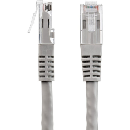 Câble Ethernet CAT6 StarTech.com de 1,5 m - Gigabit moulé gris - 100 W PoE UTP 650 MHz - Cordon de raccordement de catégorie 6 Câblage certifié UL/TIA C6PATCH5GR