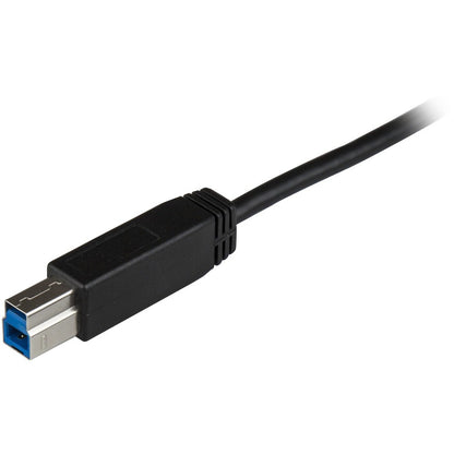 StarTech.com Câble d'imprimante USB C vers USB B M/M de 1 m - USB 3.1 (10 Gbit/s) - Câble USB B - Câble USB C vers USB B - Câble USB Type C vers Type B USB31CB1M