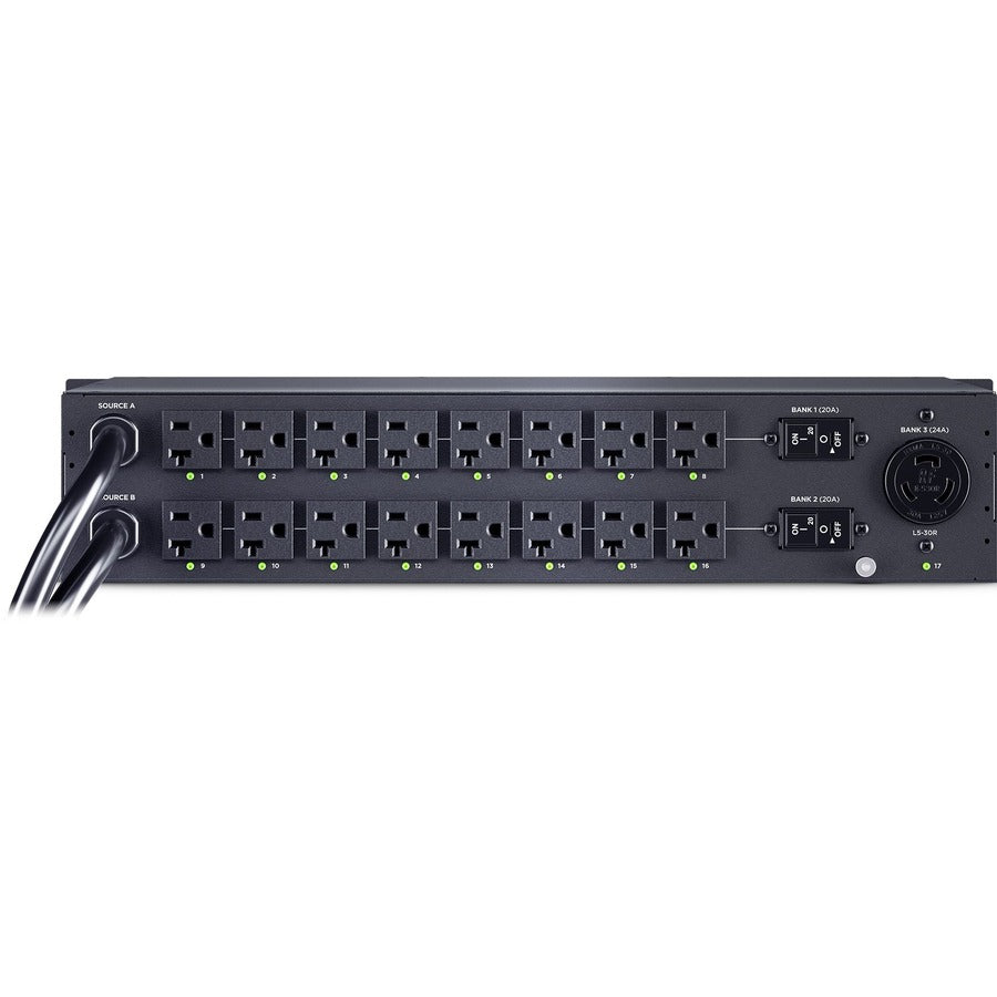 PDU ATS avec compteur CyberPower PDU44003 PDU 17 prises PDU44003