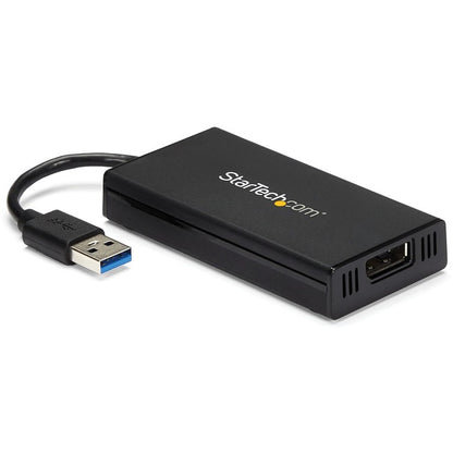Adaptateur USB 3.0 vers DisplayPort StarTech.com, 4K 30 Hz UHD, adaptateur d'affichage USB vers DP, carte vidéo/graphique externe pour Mac et Windows USB32DP4K