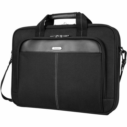 Targus Classic TCT027CA Carrying Case (Briefcase) for 15.6" to 16" Notebook - Black TCT027CA