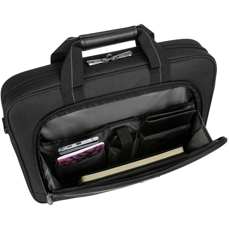 Targus Classic TCT027CA Carrying Case (Briefcase) for 15.6" to 16" Notebook - Black TCT027CA