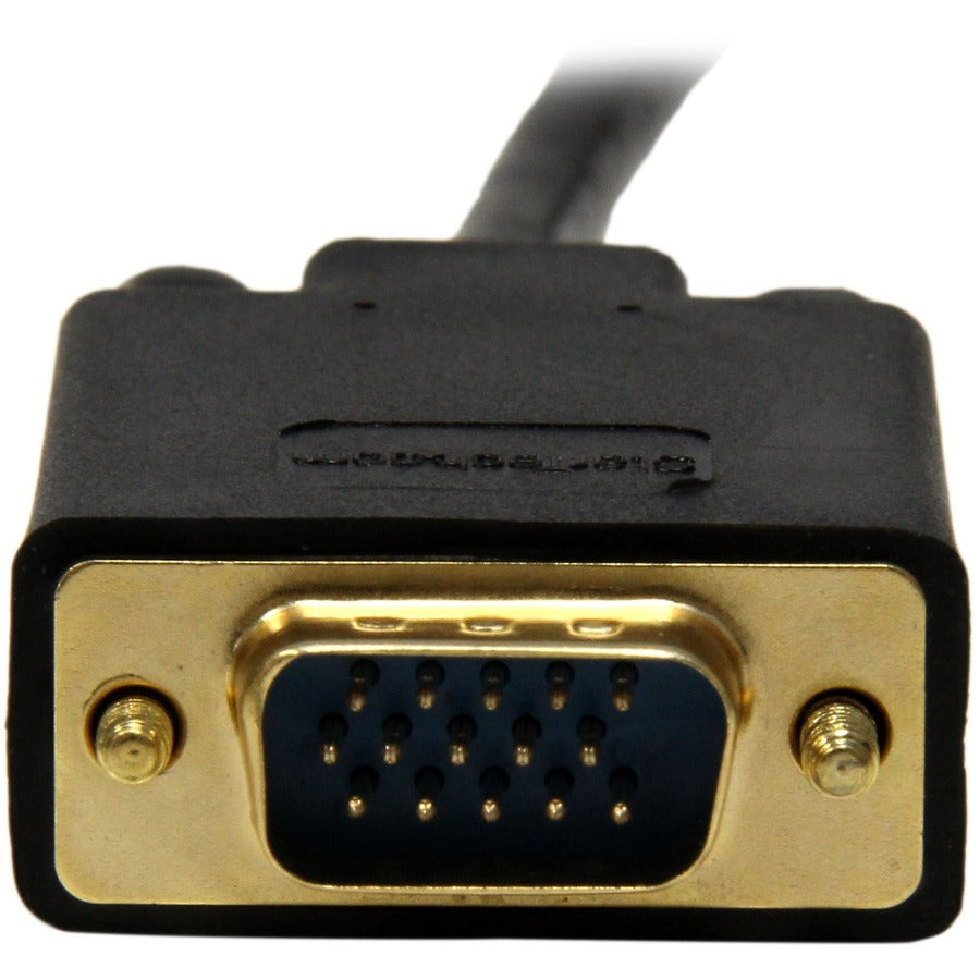 StarTech.com Câble adaptateur convertisseur Mini DisplayPort™ vers VGA de 3 m - mDP vers VGA 1920 x 1200 - Noir MDP2VGAMM10B