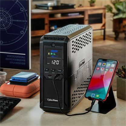 Onduleur mini-tour 1500 VA CyberPower LCD intelligent CP1500AVRLCD3 CP1500AVRLCD3