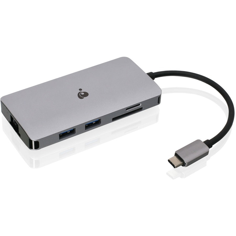 Station d'accueil de voyage USB-C IOGEAR avec Power Delivery 3.0 GUD3C06