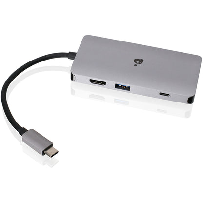 Station d'accueil de voyage USB-C IOGEAR avec Power Delivery 3.0 GUD3C06