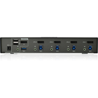 IOGEAR 4-Port DisplayPort KVMP Switch with USB 3.0 Hub (TAA Compliant) GCS1904