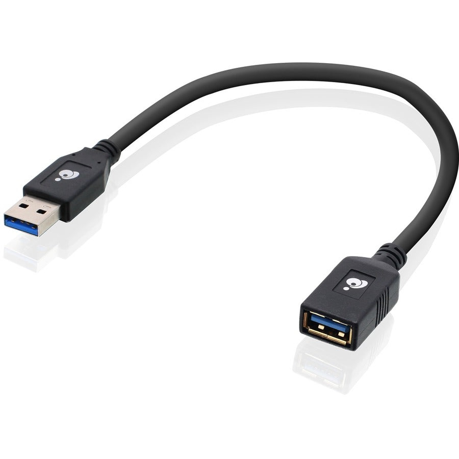 Câble d'extension USB 3.0 IOGEAR mâle vers femelle 12 pouces G2LU3AMF