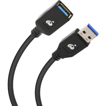 Câble d'extension USB 3.0 IOGEAR mâle vers femelle 12 pouces G2LU3AMF