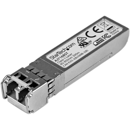 StarTech.com HPE AJ716B Compatible SFP+ Module - 8G Fiber Channel SW - 8GE Gigiabit Ethernet SFP+ 8GbE Multi Mode Fiber Transceiver - 300m AJ716BST