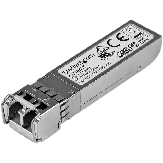 StarTech.com HPE AJ716B Compatible SFP+ Module - 8G Fiber Channel SW - 8GE Gigiabit Ethernet SFP+ 8GbE Multi Mode Fiber Transceiver - 300m AJ716BST