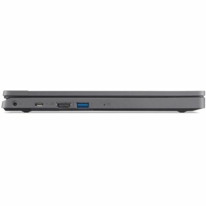Acer TravelMate Spin B3 B311RN-33 TMB311RN-33-C0JS Ordinateur portable convertible 2 en 1 à écran tactile 11,6" - WXGA - Intel N100 - 4 Go - Mémoire flash 128 Go - Clavier anglais - Noir NX.VZ3AA.002