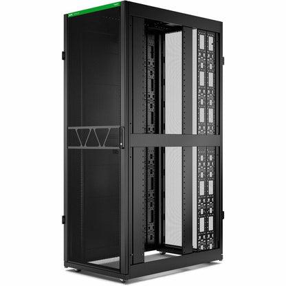 APC by Schneider Electric NetShelter SX Server Rack Gen 2, 45U, 2124H x 750W x 1200D mm, with Sides, Black AR3355B2