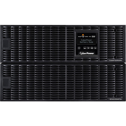 Onduleur en ligne CyberPower OL8KRT3UHW 8 kVA 6 U Bypass de maintenance HW-I/O uniquement 200-240 V RT 3 ans OL8KRT3UHW