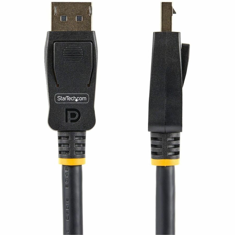 Câble DisplayPort certifié VESA de 3 m (10 pi) de StarTech.com - Lot de 10 - Câble DisplayPort 1.2 avec loquets, 4K 60 Hz UHD - Connecteurs DP verrouillables DISPLPORT10L10PK