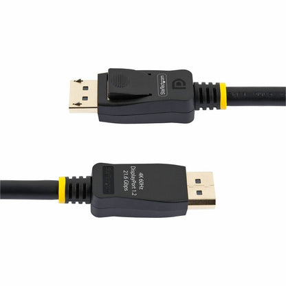 Câble DisplayPort certifié VESA de 3 m (10 pi) de StarTech.com - Lot de 10 - Câble DisplayPort 1.2 avec loquets, 4K 60 Hz UHD - Connecteurs DP verrouillables DISPLPORT10L10PK