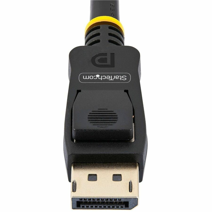 Câble DisplayPort certifié VESA de 3 m (10 pi) de StarTech.com - Lot de 10 - Câble DisplayPort 1.2 avec loquets, 4K 60 Hz UHD - Connecteurs DP verrouillables DISPLPORT10L10PK