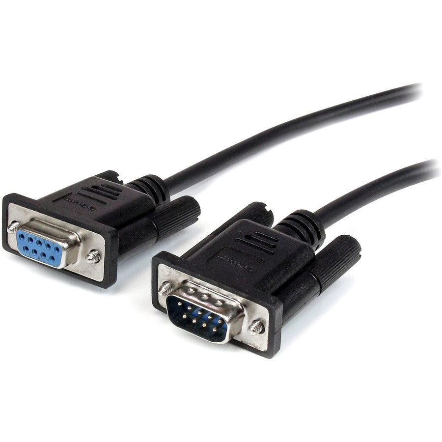Câble série DB9 RS232 droit noir de 2 m de StarTech.com - M/F MXT1002MBK