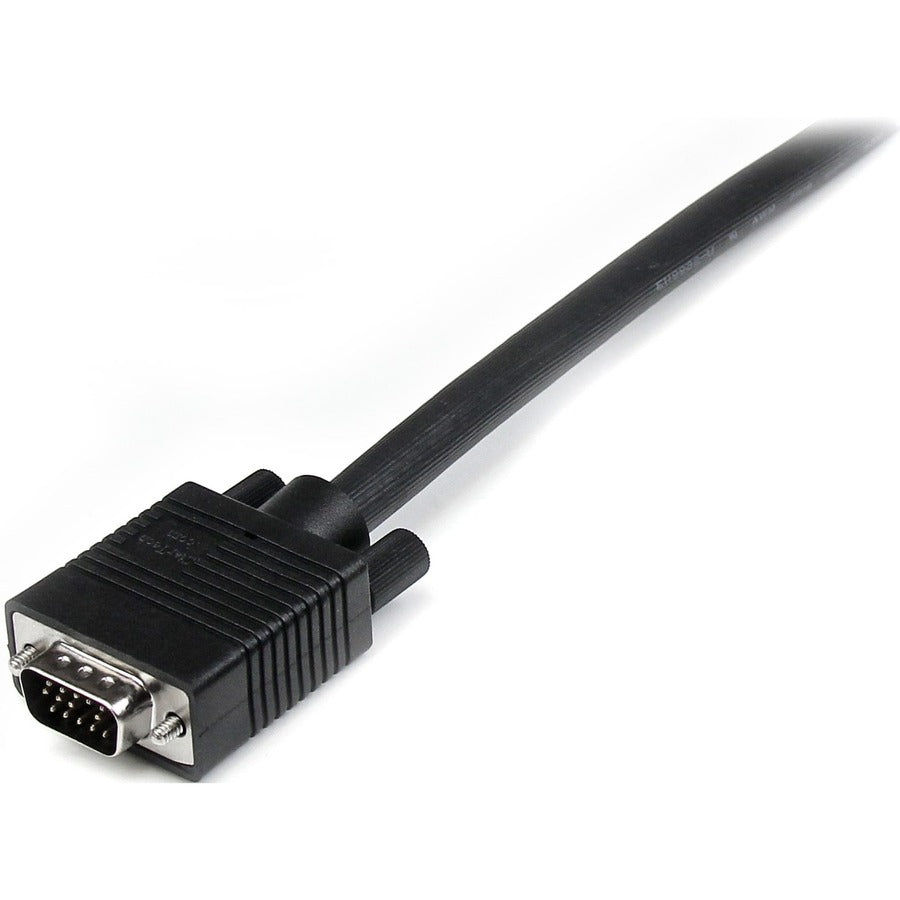 Câble coaxial VGA haute résolution StarTech.com de 30 cm (1 pi) pour moniteur HD15 M/M MXT101MMHQ1