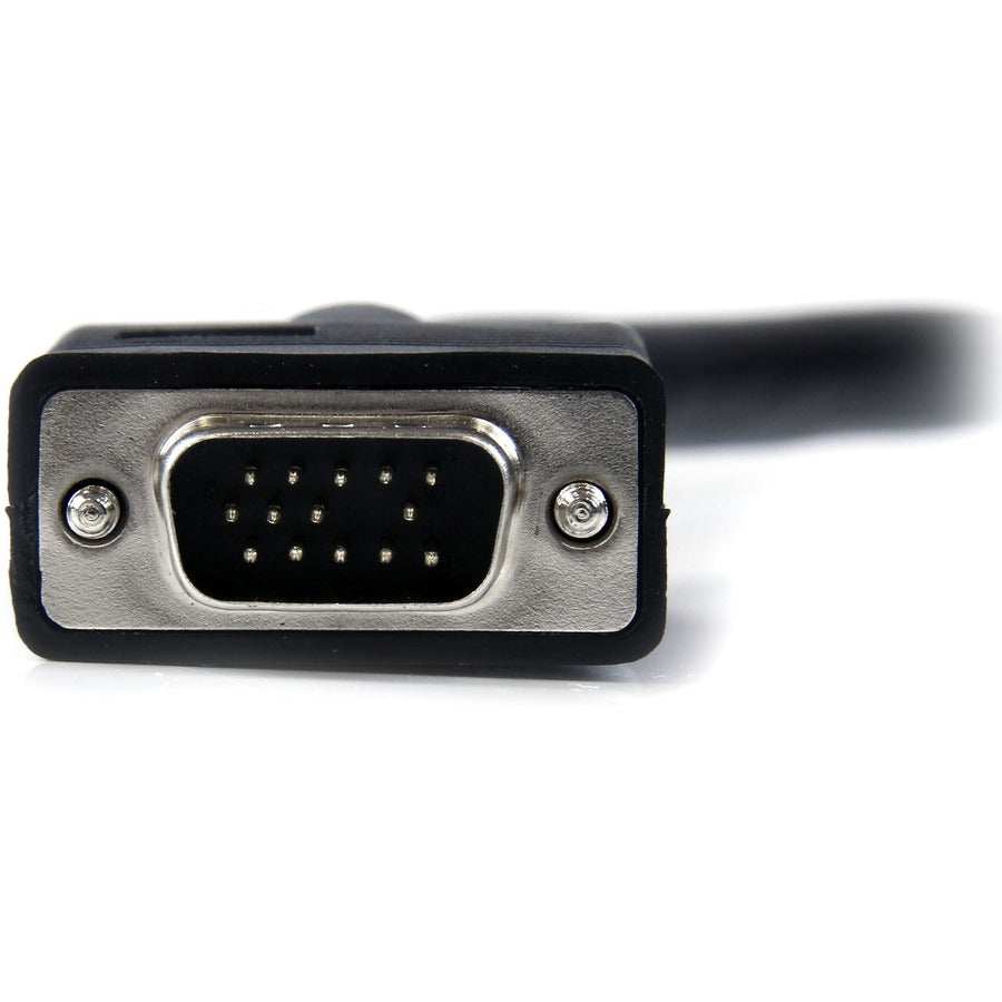 Câble coaxial VGA haute résolution StarTech.com de 30 cm (1 pi) pour moniteur HD15 M/M MXT101MMHQ1