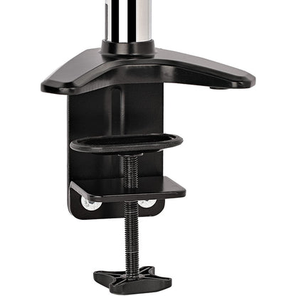 StarTech.com Bras de support de bureau pour écran VESA simple de 49 pouces (8 kg), articulé et réglable en hauteur, pince en C/œillet ARMPIVOTE2