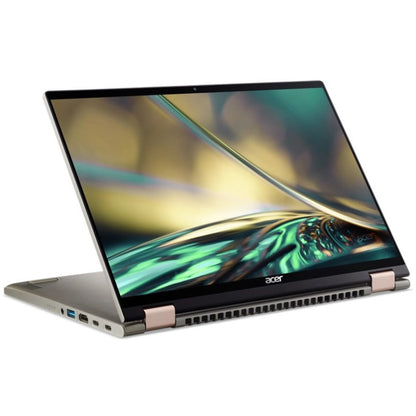 Acer Spin 5 SP514-51N SP514-51N-70LZ Ordinateur portable convertible 2 en 1 à écran tactile 14" - WQXGA - Intel Core i7 12e génération i7-1260P - 16 Go - SSD 1 To - Clavier anglais - Gris béton NX.K08AA.001