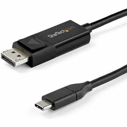 StarTech.com Câble USB C vers DisplayPort 1.4 8K 60 Hz/4K de 2 m - Câble adaptateur vidéo réversible DP vers USB-C ou USB-C vers DP HBR3/HDR/DSC CDP2DP142MBD
