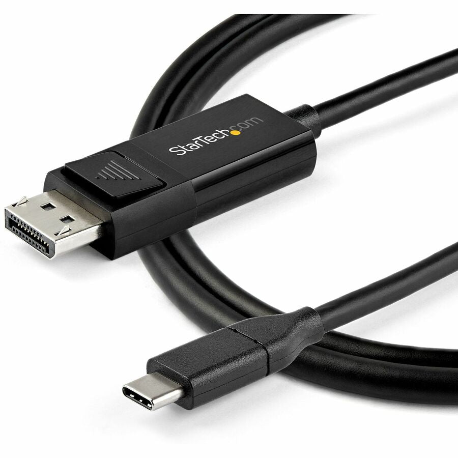 StarTech.com Câble USB C vers DisplayPort 1.4 8K 60 Hz/4K de 2 m - Câble adaptateur vidéo réversible DP vers USB-C ou USB-C vers DP HBR3/HDR/DSC CDP2DP142MBD