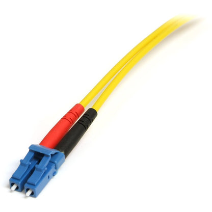 Câble à fibre optique StarTech.com de 10 m - Câble de raccordement à fibre optique LSZH duplex monomode 9/125 - LC/SC SMFIBLCSC10
