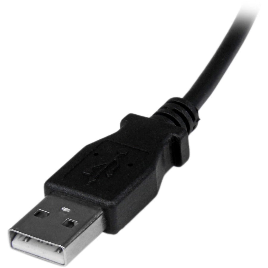 Câble micro USB StarTech.com de 2 m - A vers Micro B coudé vers le bas USBAUB2MD