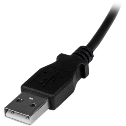 Câble micro USB StarTech.com de 2 m - A vers Micro B coudé vers le bas USBAUB2MD