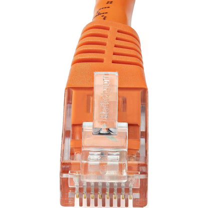 StarTech.com 6ft CAT6 Ethernet Cable - Orange Molded Gigabit - 100W PoE UTP 650MHz - Category 6 Patch Cord UL Certified Wiring/TIA C6PATCH6OR