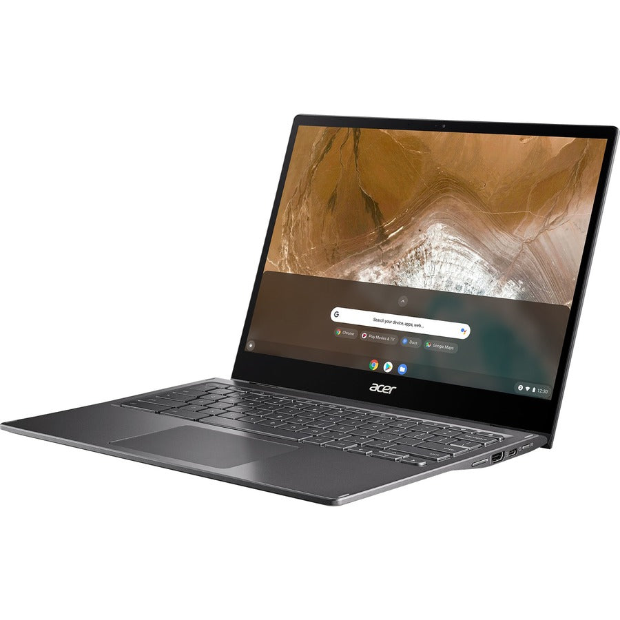 Acer CP713-2W CP713-2W-568T Chromebook convertible 2 en 1 à écran tactile 13,5" - 2K - Intel Core i5 10e génération i5-10210U - 16 Go - SSD 256 Go - Clavier anglais (États-Unis) - Gris acier NX.HQBAA.002