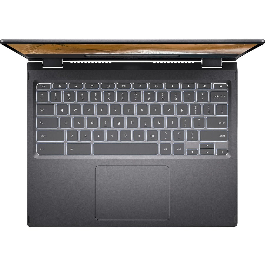 Acer CP713-2W CP713-2W-568T Chromebook convertible 2 en 1 à écran tactile 13,5" - 2K - Intel Core i5 10e génération i5-10210U - 16 Go - SSD 256 Go - Clavier anglais (États-Unis) - Gris acier NX.HQBAA.002