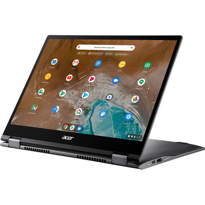 Acer CP713-2W CP713-2W-568T Chromebook convertible 2 en 1 à écran tactile 13,5" - 2K - Intel Core i5 10e génération i5-10210U - 16 Go - SSD 256 Go - Clavier anglais (États-Unis) - Gris acier NX.HQBAA.002