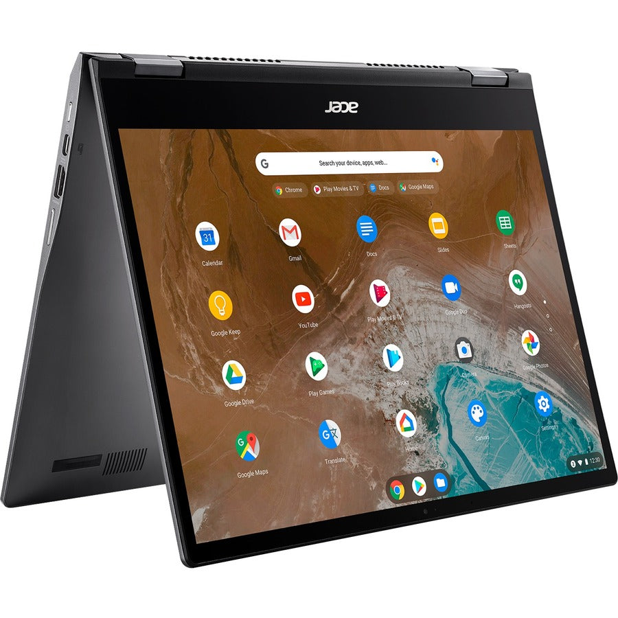 Acer CP713-2W CP713-2W-568T Chromebook convertible 2 en 1 à écran tactile 13,5" - 2K - Intel Core i5 10e génération i5-10210U - 16 Go - SSD 256 Go - Clavier anglais (États-Unis) - Gris acier NX.HQBAA.002