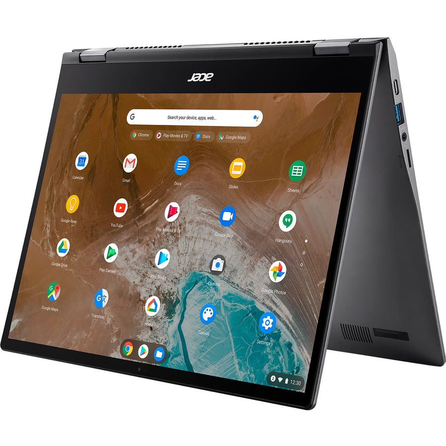 Acer CP713-2W CP713-2W-568T Chromebook convertible 2 en 1 à écran tactile 13,5" - 2K - Intel Core i5 10e génération i5-10210U - 16 Go - SSD 256 Go - Clavier anglais (États-Unis) - Gris acier NX.HQBAA.002