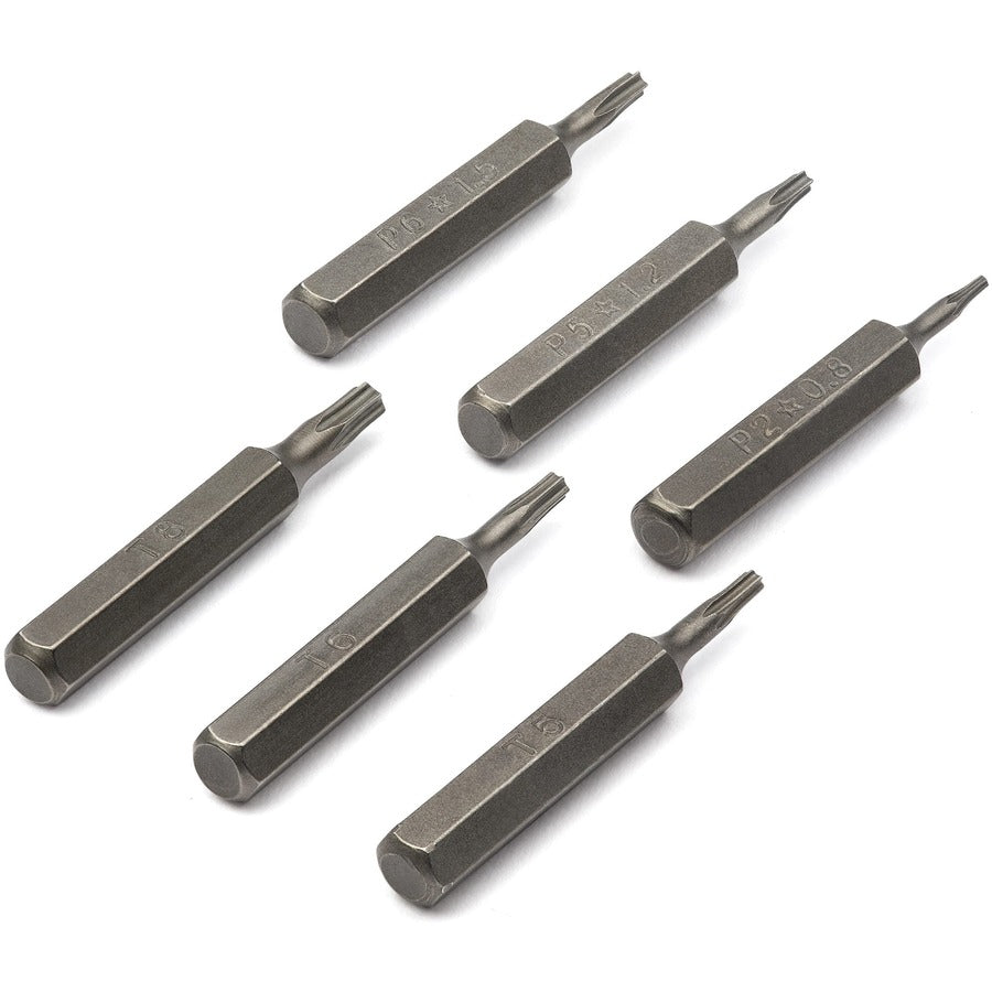 StarTech.com Jeu de tournevis de précision électrique 20 embouts, sans fil/alimenté par batterie, kit de tournevis à embout magnétique pour réparation d'ordinateur portable/ordinateur/téléphone CTK20PCEDRIVE