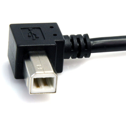 Câble USB à angle droit A vers B de 0,9 m StarTech.com - M/M USB2HAB2RA3